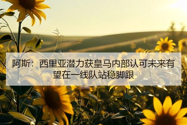 阿斯：西里亚潜力获皇马内部认可未来有望在一线队站稳脚跟